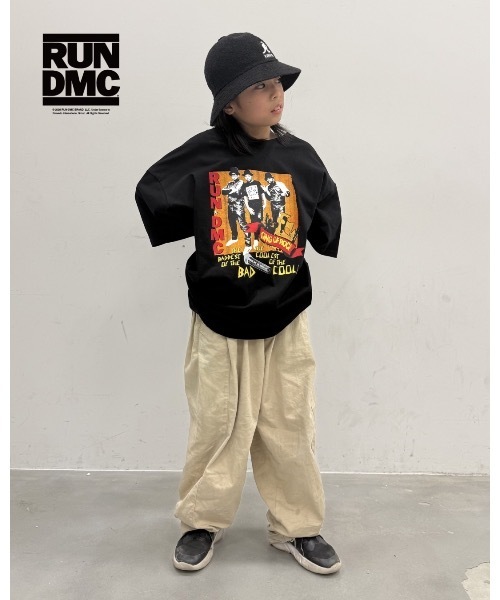 Good Time Apartment(グッドタイムアパートメント)の「【Good Time Apartment】【キッズサイズ有り】King of Good Time Tee『RUN DMC』(Tシャツ/カットソー・レディース・ブラック・150/XL/M)」の16枚目の写真