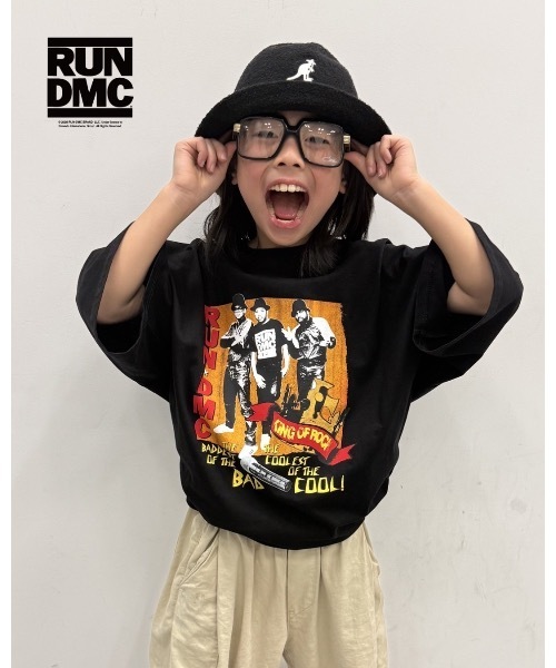 Good Time Apartment(グッドタイムアパートメント)の「【Good Time Apartment】【キッズサイズ有り】King of Good Time Tee『RUN DMC』(Tシャツ/カットソー・レディース・ブラック・150/XL/M)」の15枚目の写真