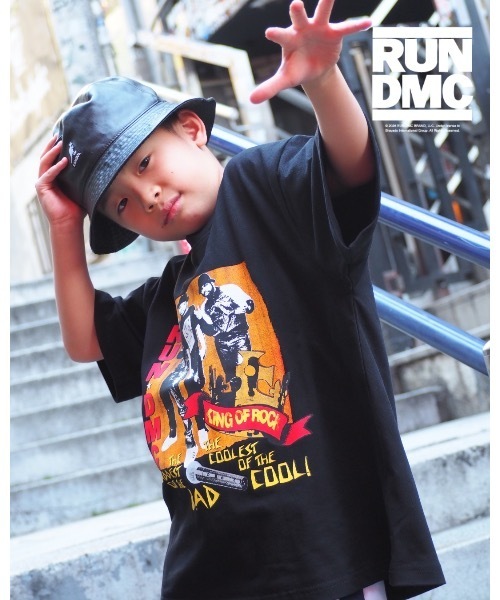 Good Time Apartment(グッドタイムアパートメント)の「【Good Time Apartment】【キッズサイズ有り】King of Good Time Tee『RUN DMC』(Tシャツ/カットソー・レディース・ブラック・150/XL/M)」の18枚目の写真