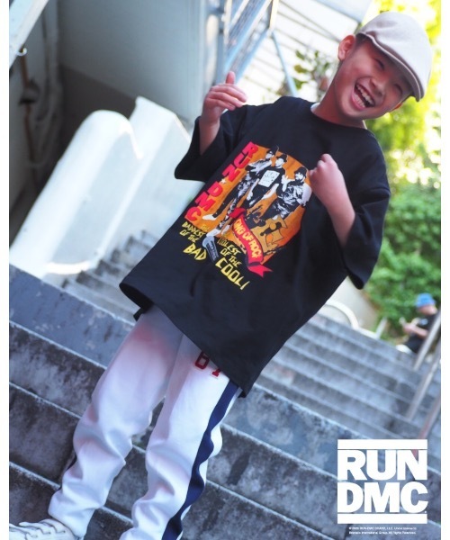 Good Time Apartment(グッドタイムアパートメント)の「【Good Time Apartment】【キッズサイズ有り】King of Good Time Tee『RUN DMC』(Tシャツ/カットソー・レディース・ブラック・150/XL/M)」の19枚目の写真