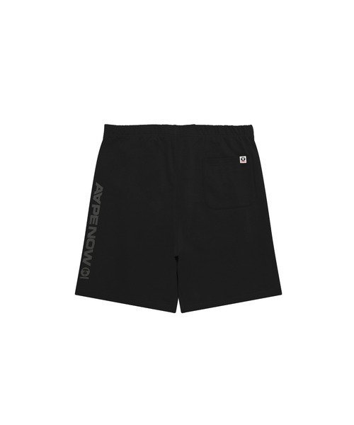 AAPE BY A BATHING APE（エーエイプバイアベイシングエイプ）の「AAPE NOW SWEAT SHORTS（スウェットパンツ・メンズ・ブルー/ブラック/ライトピンク・XX-LARGE/X-LARGE/MEDIUM/LARGE/SMALL/XXX-LARGE）」の4枚目の写真