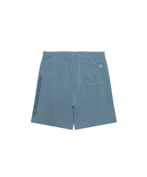 AAPE BY A BATHING APE（エーエイプバイアベイシングエイプ）の「AAPE NOW SWEAT SHORTS（スウェットパンツ・メンズ・ブルー/ブラック/ライトピンク・XX-LARGE/X-LARGE/MEDIUM/LARGE/SMALL/XXX-LARGE）」の7枚目の写真