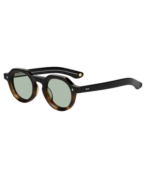 JOURNAL STANDARD relume（ジャーナルスタンダード　レリューム）の「Zoff｜JOURNAL STANDARD relume ジャーナルスタンダードレリューム  ボストン型 サングラスカラーレンズ 太縁フレーム おしゃれ 紫外線対策 UVカット 男女兼用 メンズ レディース 男性用 女性用 ユニセックス（サングラス・レディース・ブラック系その他2/ブラウン系8・FREE）」の3枚目の写真