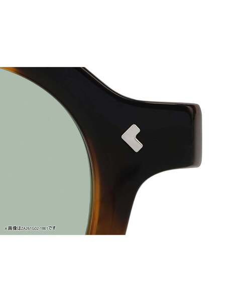 JOURNAL STANDARD relume（ジャーナルスタンダード　レリューム）の「Zoff｜JOURNAL STANDARD relume ジャーナルスタンダードレリューム  ボストン型 サングラスカラーレンズ 太縁フレーム おしゃれ 紫外線対策 UVカット 男女兼用 メンズ レディース 男性用 女性用 ユニセックス（サングラス・レディース・ブラック系その他2/ブラウン系8・FREE）」の9枚目の写真