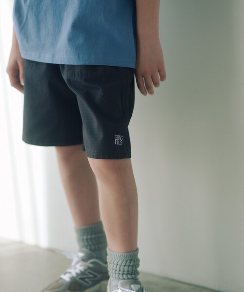GUNG HO(ガンホー)の「【別注】<GUNG HO>ショート パンツ / キッズ 140cm-150cm(カーゴパンツ・キッズ・オリーブ/ダークブラウン/ダークグレー・140cm/150cm)」の1枚目の写真