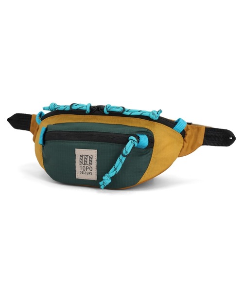 TOPO DESIGNS(トポデザインズ)の「FINE BOYS掲載モデル【TOPO DESIGNS】MOUNTAIN WAIST PACK(ボディバッグ/ウエストポーチ・レディース・オレンジ系/ブラック/ブラック系/ブルー系/イエロー系/パープル系・ONE SIZE)」の5枚目の写真