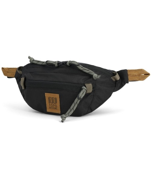 TOPO DESIGNS(トポデザインズ)の「FINE BOYS掲載モデル【TOPO DESIGNS】MOUNTAIN WAIST PACK(ボディバッグ/ウエストポーチ・レディース・オレンジ系/ブラック/ブラック系/ブルー系/イエロー系/パープル系・ONE SIZE)」の1枚目の写真