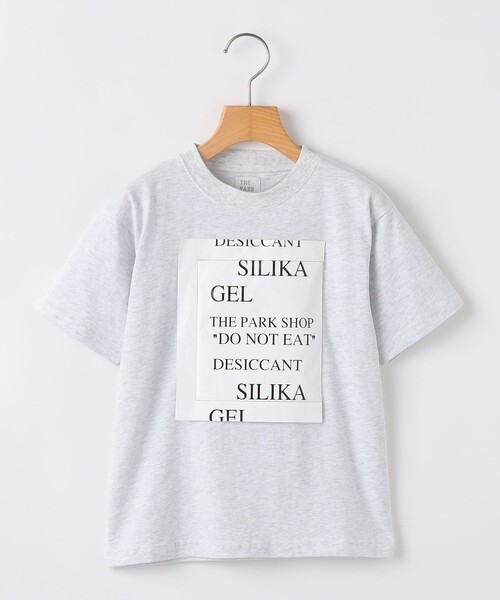 THE PARK SHOP(ザパークショップ)の「THE PARK SHOP:115~145cm /3D SILICA Tシャツ(Tシャツ/カットソー・キッズ・ストーン/ネイビー・115/125/135/145)」の1枚目の写真