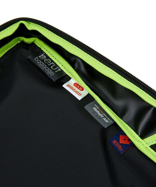 NOLLEY’S（ノーリーズ）の「【beruf baggage/ベルーフ バゲッジ】brf-GR15-HA URBAN EXPLORER 16（バックパック/リュック・メンズ・ブラック・FREE）」の7枚目の写真