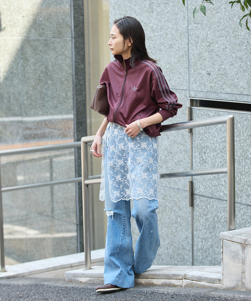 adidas Originals（アディダスオリジナルス）の「別注【adidas originals/アディダス オリジナルス】For JS FIREBIRD TT（その他アウター・レディース・ボルドー・SMALL/X-SMALL）」の17枚目の写真