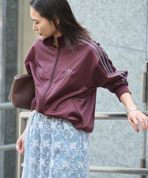adidas Originals（アディダスオリジナルス）の「別注【adidas originals/アディダス オリジナルス】For JS FIREBIRD TT（その他アウター・レディース・ボルドー・SMALL/X-SMALL）」の14枚目の写真