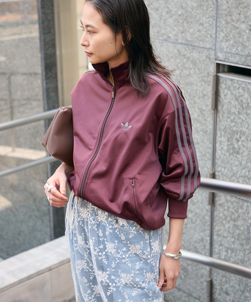 adidas Originals（アディダスオリジナルス）の「別注【adidas originals/アディダス オリジナルス】For JS FIREBIRD TT（その他アウター・レディース・ボルドー・SMALL/X-SMALL）」の12枚目の写真