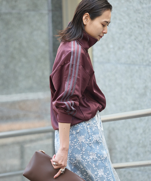 adidas Originals（アディダスオリジナルス）の「別注【adidas originals/アディダス オリジナルス】For JS FIREBIRD TT（その他アウター・レディース・ボルドー・SMALL/X-SMALL）」の11枚目の写真