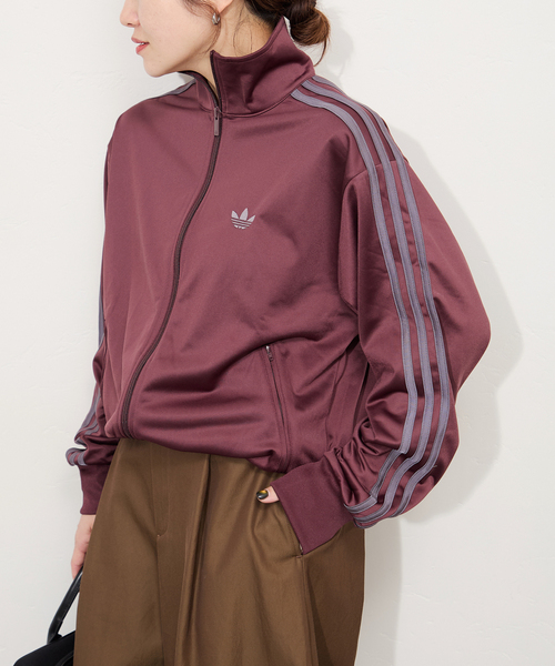 adidas Originals（アディダスオリジナルス）の「別注【adidas originals/アディダス オリジナルス】For JS FIREBIRD TT（その他アウター・レディース・ボルドー・SMALL/X-SMALL）」の8枚目の写真