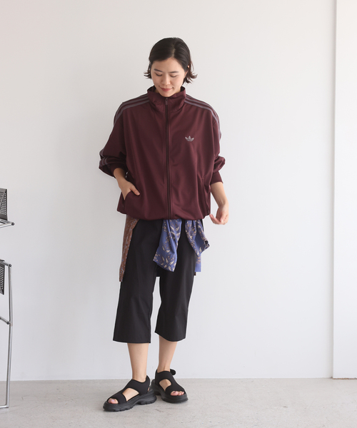 adidas Originals（アディダスオリジナルス）の「別注【adidas originals/アディダス オリジナルス】For JS FIREBIRD TT（その他アウター・レディース・ボルドー・SMALL/X-SMALL）」の4枚目の写真