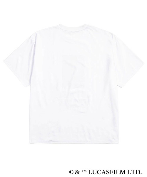 SAKAZEN(サカゼン)の「『STAR WARS/スター・ウォーズ』Tシャツ 半袖 メンズ 大きいサイズ 「マンダロリアン」「グローグー」デザインTシャツ ラバープリント 総柄 / サカゼン80周年記念 オリジナルデザイン(Tシャツ/カットソー・メンズ・A/C/D/E/B・X1(3L~4L)/X2(4L~5L)/X3(6L~7L)/L/LL)」の19枚目の写真