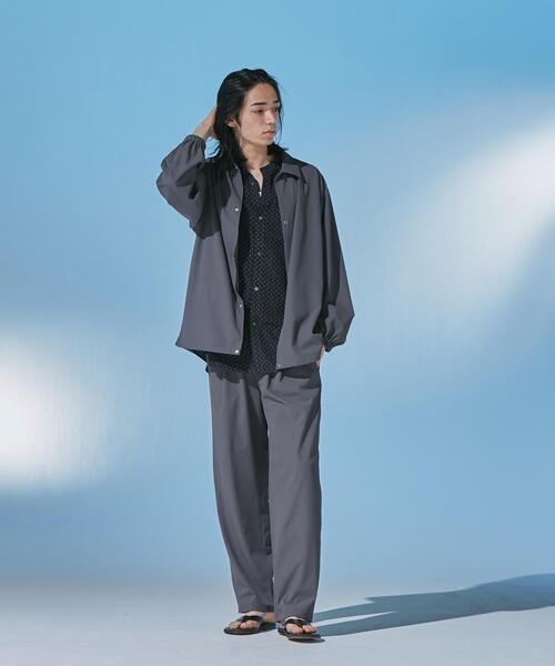 URBAN RESEARCH DOORS(アーバンリサーチドアーズ)の「『UR TECH』サマシェア イージートラウザー(その他パンツ・メンズ・グリーン系その他/チャコールグレー/グレー/ブラック/グリーン・X-LARGE/LARGE/MEDIUM/SMALL)」の16枚目の写真