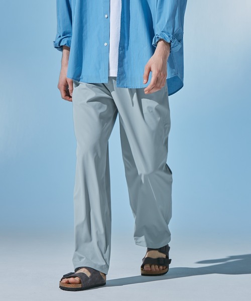 URBAN RESEARCH DOORS(アーバンリサーチドアーズ)の「『UR TECH』サマシェア イージートラウザー(その他パンツ・メンズ・グリーン系その他/チャコールグレー/グレー/ブラック/グリーン・X-LARGE/LARGE/MEDIUM/SMALL)」の4枚目の写真