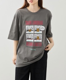 【Philip Lumbang/フィリップランバン】レギュラーシルエット グラフィック プリント 半袖Tシャツ
