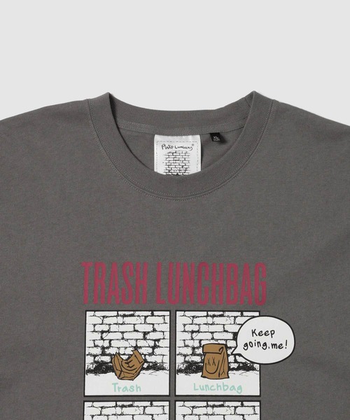 Philip Lumbang(フィリップランバン)の「【Philip Lumbang/フィリップランバン】レギュラーシルエット グラフィック プリント 半袖Tシャツ(Tシャツ/カットソー・メンズ・ホワイト/チャコールグレー/ブラック・M/L/XL)」の7枚目の写真