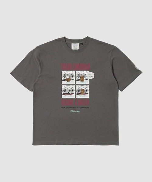 Philip Lumbang(フィリップランバン)の「【Philip Lumbang/フィリップランバン】レギュラーシルエット グラフィック プリント 半袖Tシャツ(Tシャツ/カットソー・メンズ・ホワイト/チャコールグレー/ブラック・M/L/XL)」の17枚目の写真