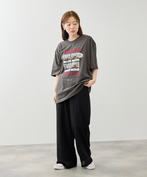 Philip Lumbang(フィリップランバン)の「【Philip Lumbang/フィリップランバン】レギュラーシルエット グラフィック プリント 半袖Tシャツ(Tシャツ/カットソー・メンズ・ホワイト/チャコールグレー/ブラック・M/L/XL)」の10枚目の写真