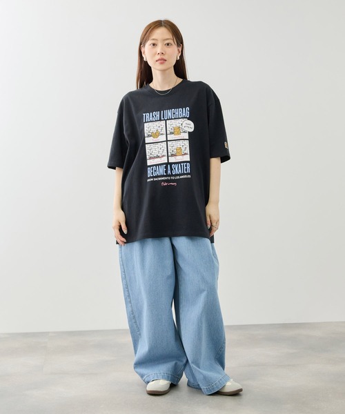 Philip Lumbang(フィリップランバン)の「【Philip Lumbang/フィリップランバン】レギュラーシルエット グラフィック プリント 半袖Tシャツ(Tシャツ/カットソー・メンズ・ホワイト/チャコールグレー/ブラック・M/L/XL)」の16枚目の写真