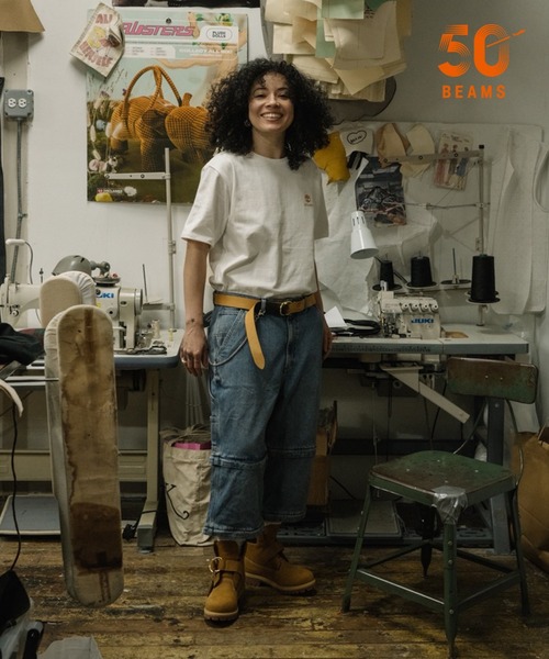 Timberland（ティンバーランド）の「【別注】Timberland / Denim Pants（デニムパンツ・メンズ・ライトブルー・30inch/32inch/34inch/38inch）」の5枚目の写真