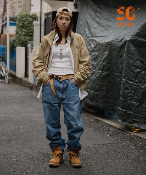 Timberland（ティンバーランド）の「【別注】Timberland / Denim Pants（デニムパンツ・メンズ・ライトブルー・30inch/32inch/34inch/38inch）」の3枚目の写真