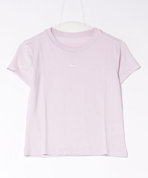 NIKE（ナイキ）の「《NIKEアパレル》ＷＳＮＳＷＣＨＬＬＫＮＴＭＤＣＲＰＳ／Ｓ（Tシャツ/カットソー・レディース・ブラック×ホワイト/ホワイト×ブラック/ライラック・XL/L/M/S）」の3枚目の写真