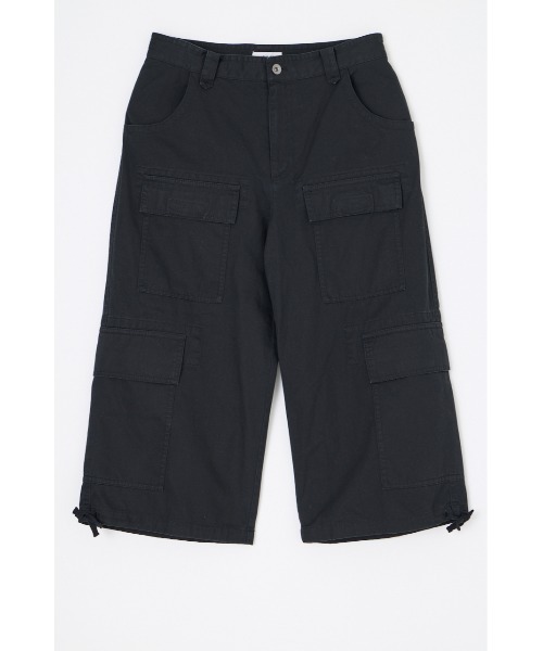 LAGUA GEM(ラグアジェム)の「LOOSEY ANKLE パンツ(カーゴパンツ・レディース・アイボリー/ブラック/カモフラージュ・X-SMALL/SMALL/MEDIUM)」の9枚目の写真