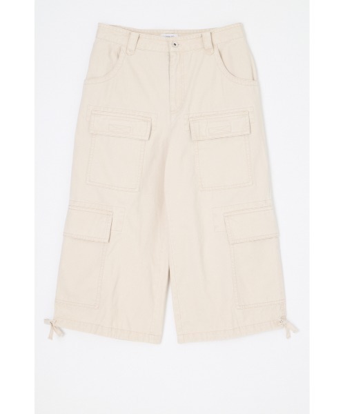 LAGUA GEM(ラグアジェム)の「LOOSEY ANKLE パンツ(カーゴパンツ・レディース・アイボリー/ブラック/カモフラージュ・X-SMALL/SMALL/MEDIUM)」の19枚目の写真