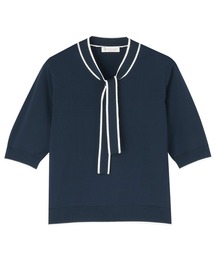 TOKYO SHIRTS | ドライレーヨン ボウタイ プルオーバー(ニット/セーター)