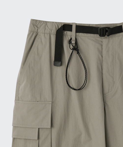 MUSINSA STANDARD（ムシンサスタンダード）の「[シティレジャー] 3WAYベルト付きマルチカーゴパンツ (4色)（スウェットパンツ・メンズ・ブラック/グレイッシュベージュ/ブルーグレー/ライトグレー・27/28/29/30/31/32/33/34/36/38/40/42/26）」の11枚目の写真