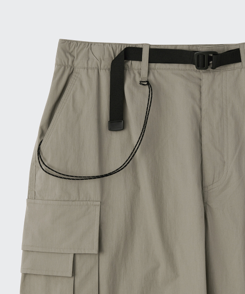MUSINSA STANDARD（ムシンサスタンダード）の「[シティレジャー] 3WAYベルト付きマルチカーゴパンツ (4色)（スウェットパンツ・メンズ・ブラック/グレイッシュベージュ/ブルーグレー/ライトグレー・27/28/29/30/31/32/33/34/36/38/40/42/26）」の12枚目の写真