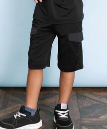 WASK（ワスク）の「【接触冷感】5.5分丈 ナイロンフラップポケットパンツ(100~160cm)（その他パンツ）」