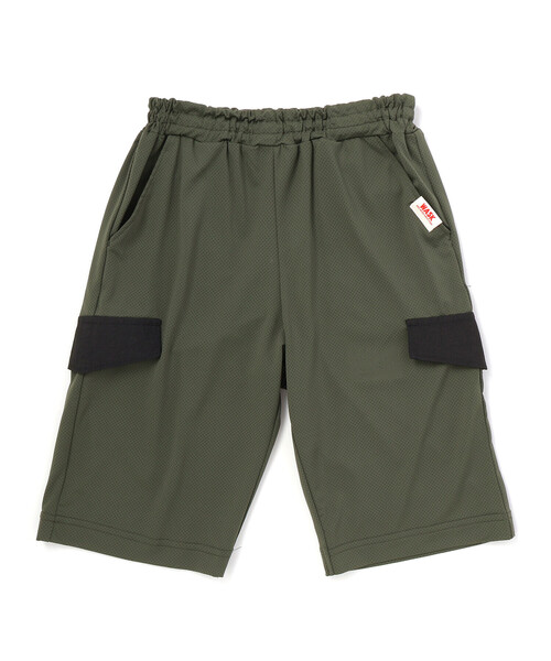 WASK（ワスク）の「【接触冷感】5.5分丈 ナイロンフラップポケットパンツ（その他パンツ・キッズ・ブラック/ネイビー/グリーン・130cm/150cm/140cm/160cm）」の12枚目の写真
