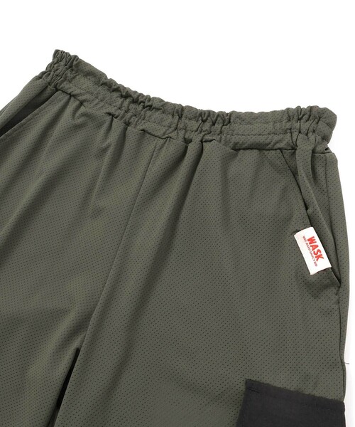 WASK（ワスク）の「【接触冷感】5.5分丈 ナイロンフラップポケットパンツ（その他パンツ・キッズ・ブラック/ネイビー/グリーン・130cm/150cm/140cm/160cm）」の14枚目の写真