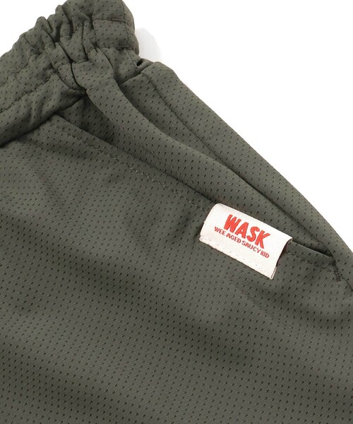 WASK（ワスク）の「【接触冷感】5.5分丈 ナイロンフラップポケットパンツ（その他パンツ・キッズ・ブラック/ネイビー/グリーン・130cm/150cm/140cm/160cm）」の16枚目の写真
