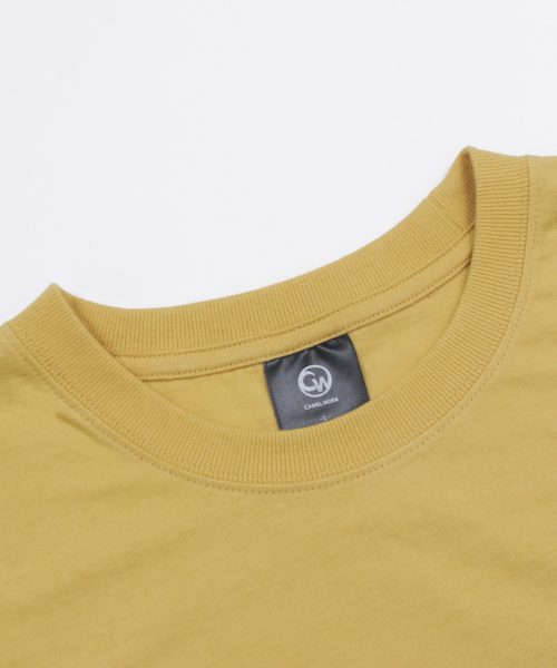 CAMEL WORK(キャメルワーク)の「フラッグロゴ半袖Tシャツ(マスタード)(Tシャツ/カットソー・メンズ・その他・X-LARGE/LARGE/MEDIUM)」の5枚目の写真