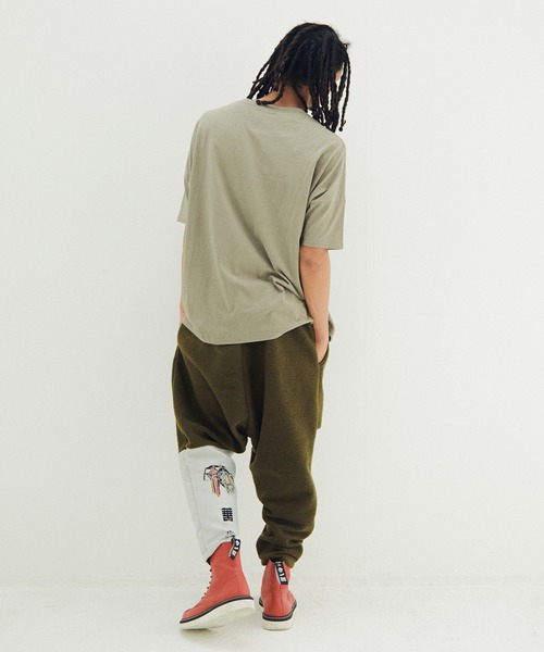 STOF(ストフ)の「VSJQ Mix Wide Pants(その他パンツ・メンズ・カーキ/ブラック・M/S)」の9枚目の写真