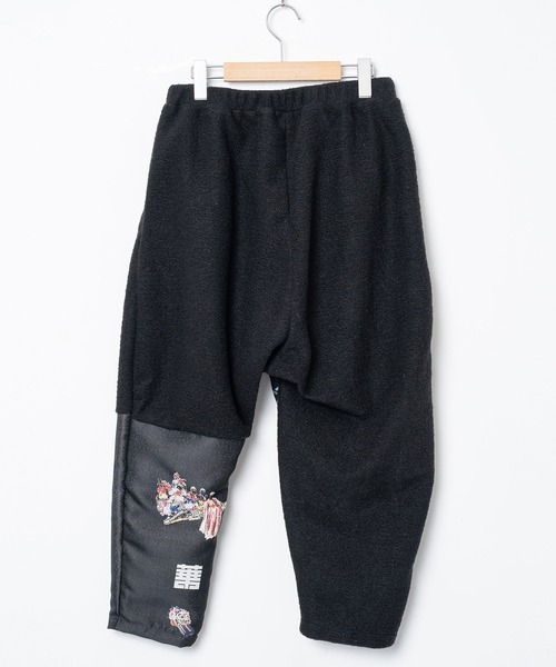 STOF(ストフ)の「VSJQ Mix Wide Pants(その他パンツ・メンズ・カーキ/ブラック・M/S)」の11枚目の写真