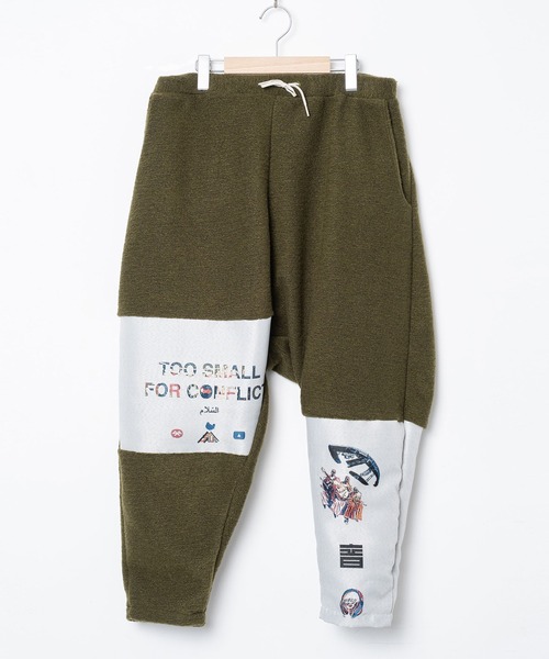 STOF(ストフ)の「VSJQ Mix Wide Pants(その他パンツ・メンズ・カーキ/ブラック・M/S)」の14枚目の写真