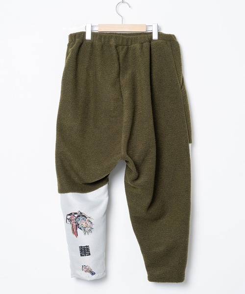 STOF(ストフ)の「VSJQ Mix Wide Pants(その他パンツ・メンズ・カーキ/ブラック・M/S)」の15枚目の写真