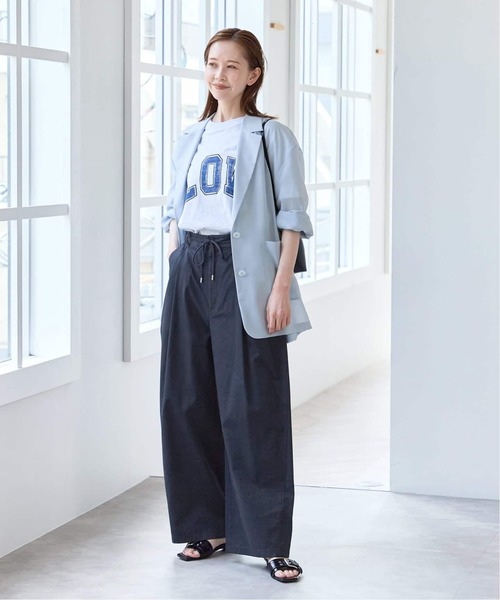 U by SPICK&SPAN（ユーバイスピックアンドスパン）の「LOW CLASSIC Lc / ロウ クラシック エルシー LOW T-SHIRT（Tシャツ/カットソー・レディース・チャコールグレー・MEDIUM）」の19枚目の写真