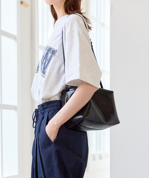 U by SPICK&SPAN（ユーバイスピックアンドスパン）の「LOW CLASSIC Lc / ロウ クラシック エルシー LOW T-SHIRT（Tシャツ/カットソー・レディース・チャコールグレー・MEDIUM）」の14枚目の写真