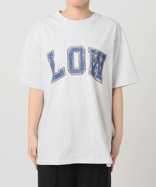 U by SPICK&SPAN（ユーバイスピックアンドスパン）の「LOW CLASSIC Lc / ロウ クラシック エルシー LOW T-SHIRT（Tシャツ/カットソー・レディース・チャコールグレー・MEDIUM）」の11枚目の写真