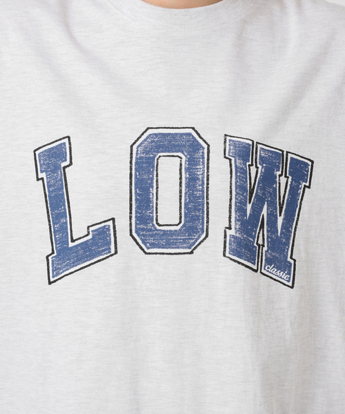 U by SPICK&SPAN（ユーバイスピックアンドスパン）の「LOW CLASSIC Lc / ロウ クラシック エルシー LOW T-SHIRT（Tシャツ/カットソー・レディース・チャコールグレー・MEDIUM）」の5枚目の写真