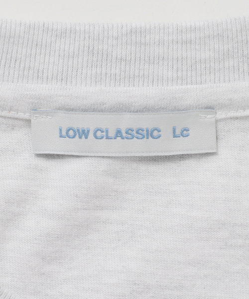 U by SPICK&SPAN（ユーバイスピックアンドスパン）の「LOW CLASSIC Lc / ロウ クラシック エルシー LOW T-SHIRT（Tシャツ/カットソー・レディース・チャコールグレー・MEDIUM）」の3枚目の写真