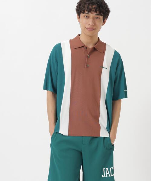 Jack Bunny!!（ジャックバニー）の「【Jack Bunny!!】キューバシャツ風半袖ポロシャツ（ポロシャツ・メンズ・ブラック/ブラウン/グリーン・MEDIUM/X-LARGE/LARGE）」の22枚目の写真